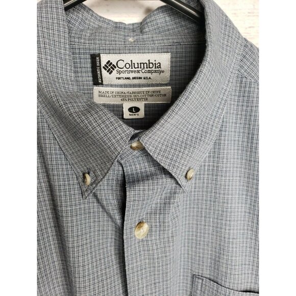 Columbia Authentic Issue Sportswear Short Sleeve Button-Down Shirt – Soft - Picture 8 of 11